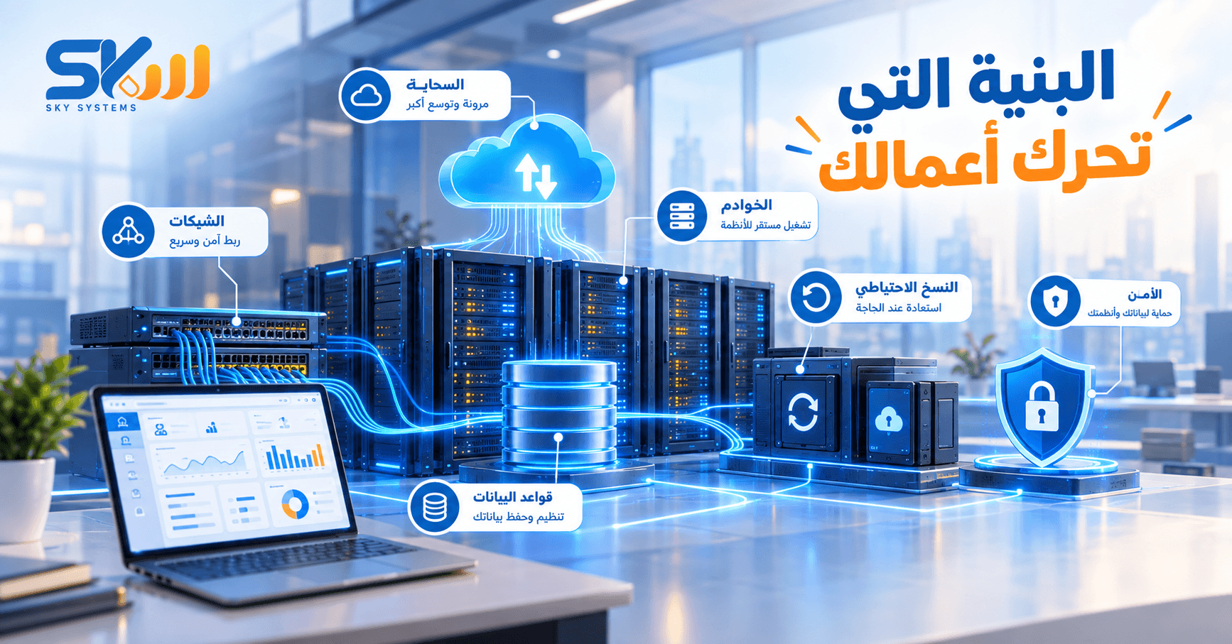 التقنية والبنية التحتية